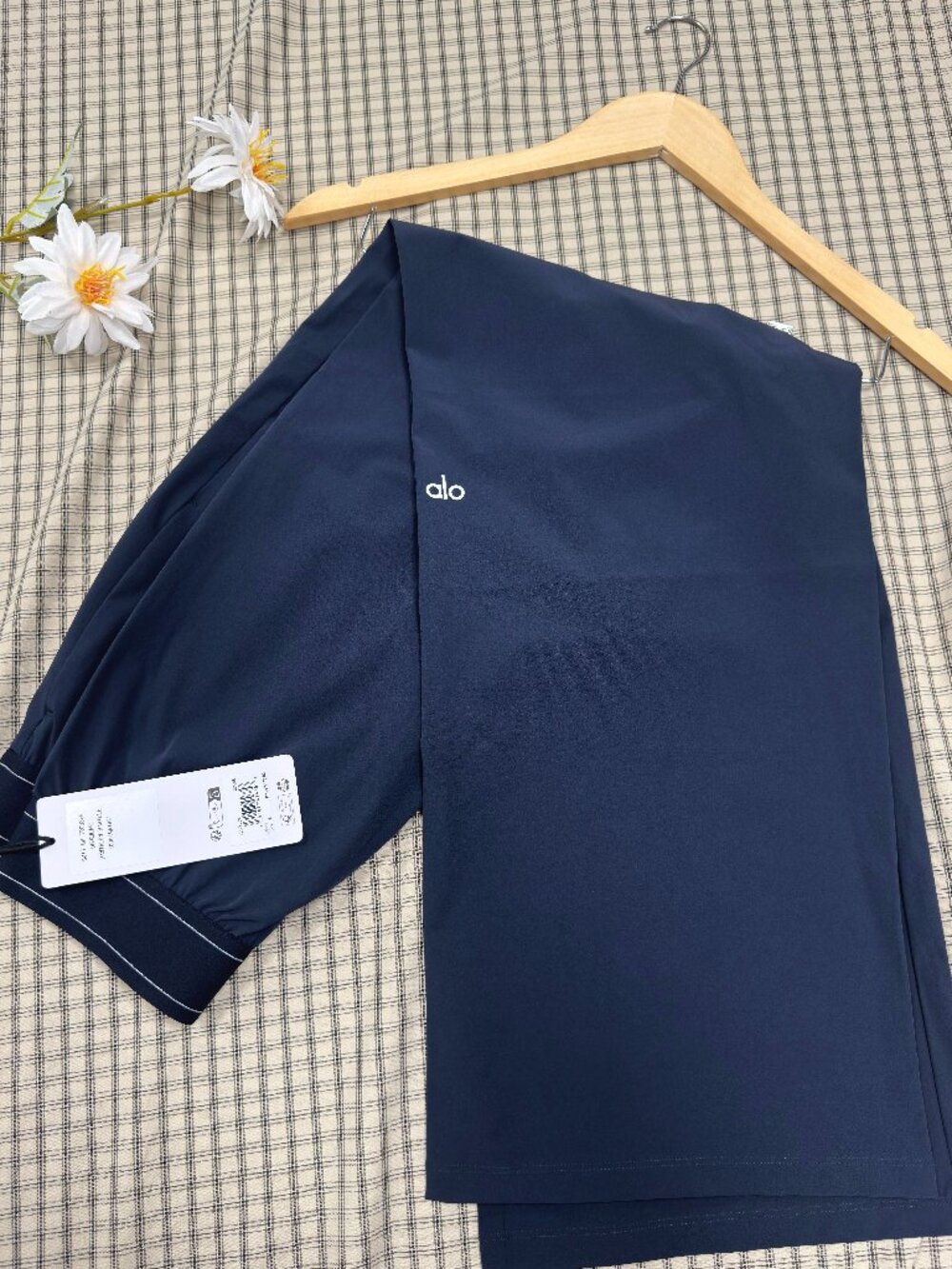 🌊NWT Alo Yoga Suit Up Trouser Navy Blue🦋Regular 30"Inseam - Picture 7 of 8